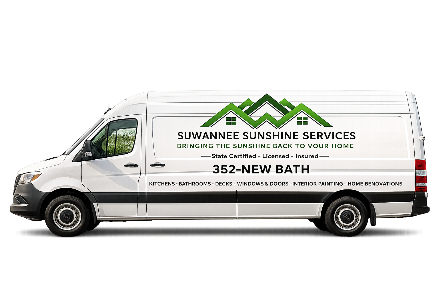 Suwannee Sunshine Services van